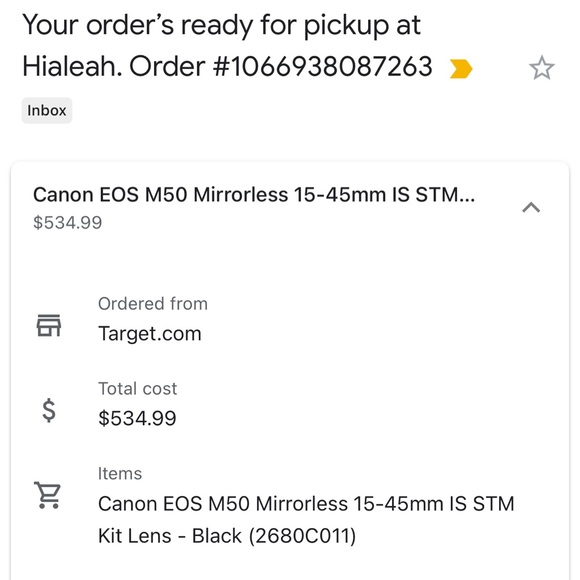 Canon EOS M50 Mirrorless 15-45mm IS STM Kit Lens - Black (2680C011) - Picture 2 of 2